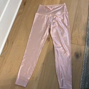 Rose gold beyond yoga leggings
